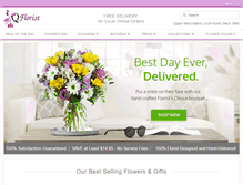 Tablet Screenshot of flowersinnewyorkcity.com